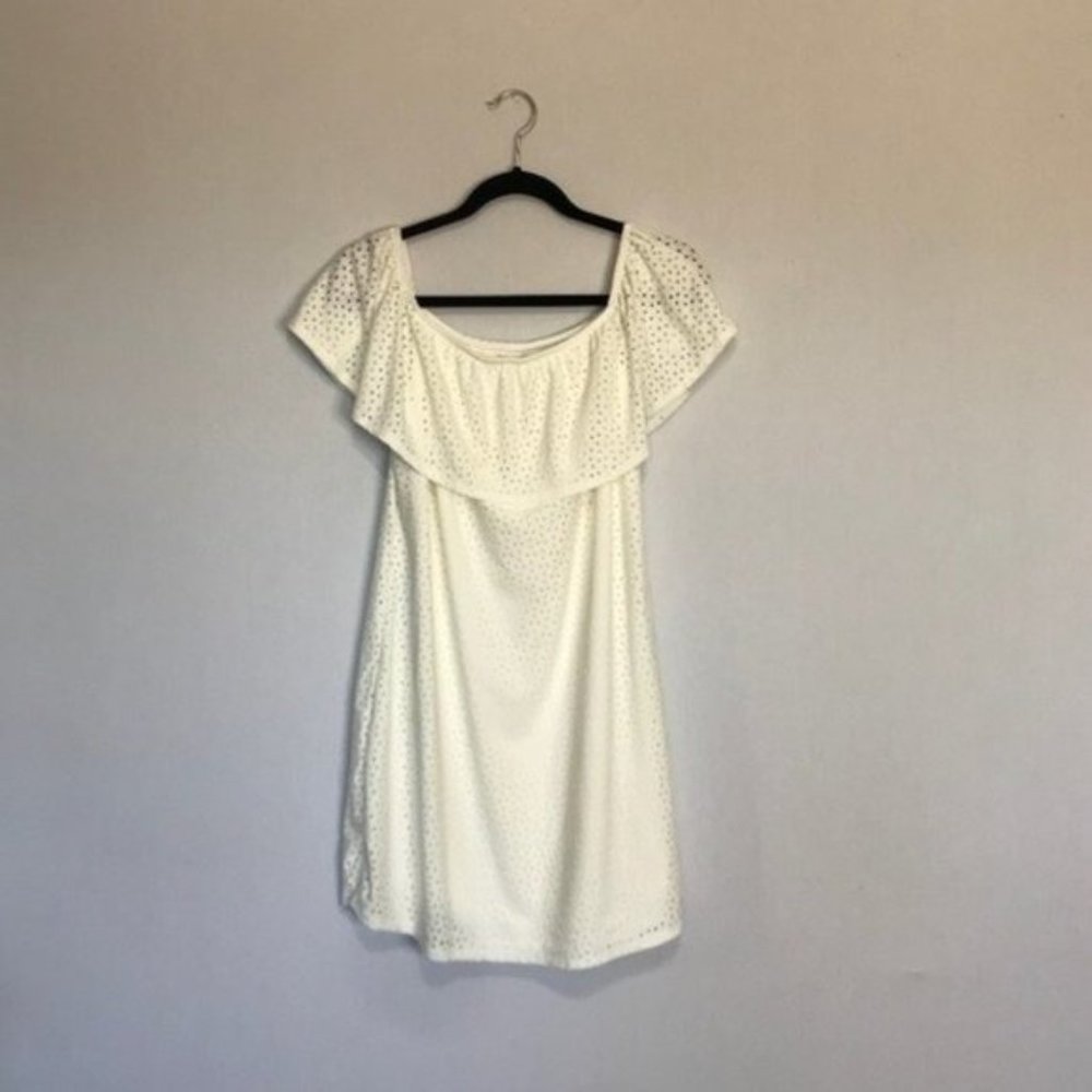 Off Shoulder White Dress